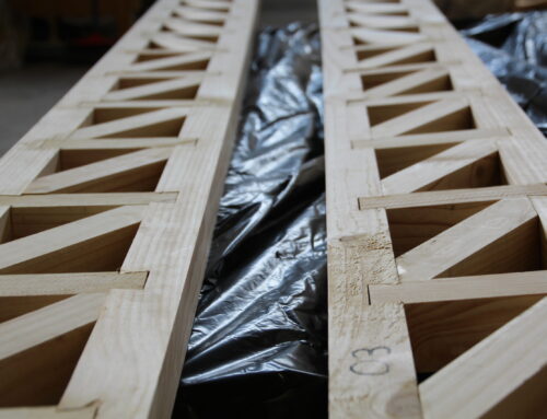 El futuro para las vigas en madera